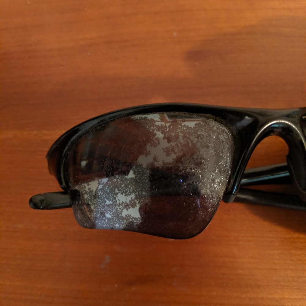 Oakley Flak Jacket Sunglasses *Very Worn Condition